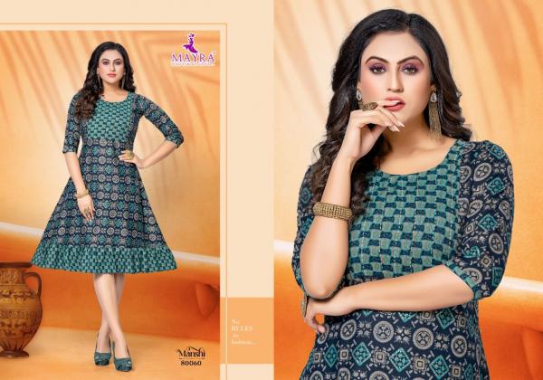 Mayra Manshi Rayon Exclusive Kurti Collection